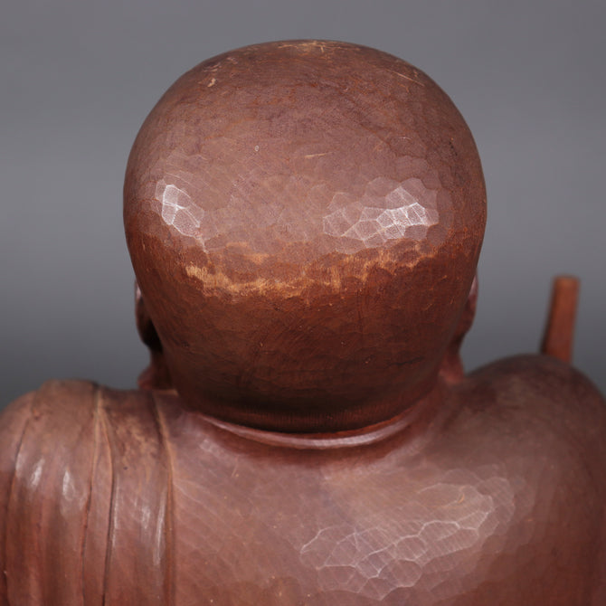 木彫　福禄寿[k0536]