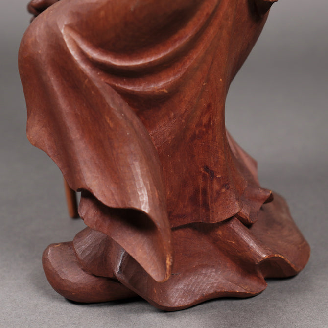 木彫　福禄寿[k0536]