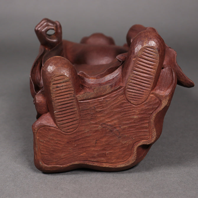 木彫　福禄寿[k0536]