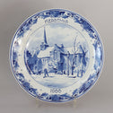 ロイヤルデルフト イヤープレート(25.4cm) 1988年【royal delft year plate 1988】 [DFB88]