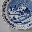 ロイヤルデルフト イヤープレート(18.3cm) 1985年【royal delft year plate 1985】 [DFS85]