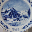 ロイヤルデルフト イヤープレート(18.3cm) 1989年【royal delft year plate 1989】 [DFS89]