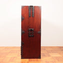 時代箪笥／欅二本松角金具衣裳箪笥【NIHONMATSU clothing chest】 [j1015]　Japanese Antique Furniture