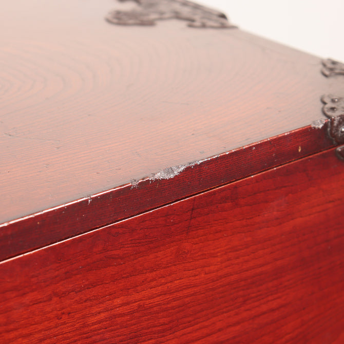 時代箪笥／欅二本松角金具衣裳箪笥【NIHONMATSU clothing chest】 [j1015]　Japanese Antique Furniture