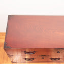 時代箪笥／欅二本松角金具衣裳箪笥【NIHONMATSU clothing chest】 [j1015]　Japanese Antique Furniture