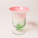 赤縁ぼかしベル型氷コップ [IZ335-5]