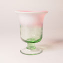 赤縁ぼかしベル型氷コップ [IZ335-5]