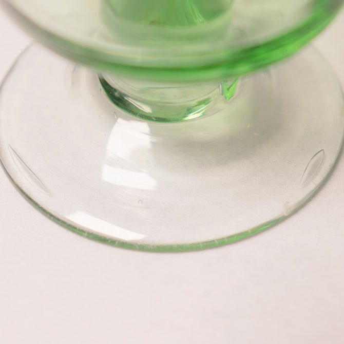 赤縁ぼかしベル型氷コップ [IZ335-5]